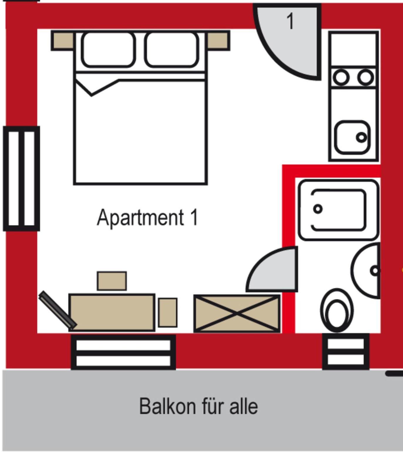 App 1 - Farbennest Mit Fruehstueck Teekueche, Sommerbergbahnen Inkl Tannheim Luaran gambar